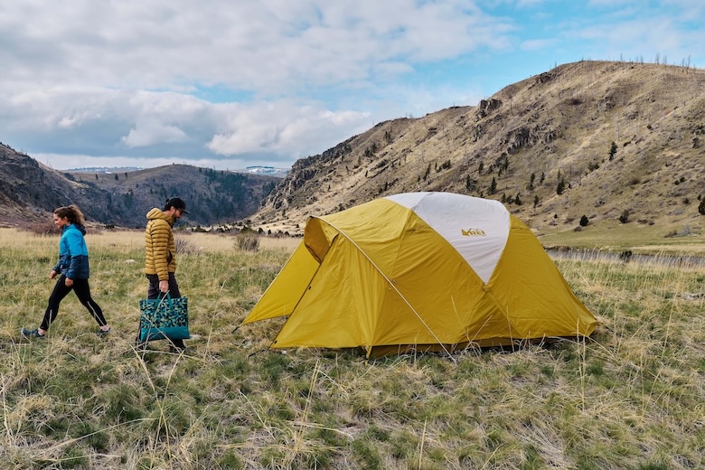 REI Base Camp 6 ドーム型キャンプテント Used REI Co-op Base Camp 6 Tent | REI Co-op